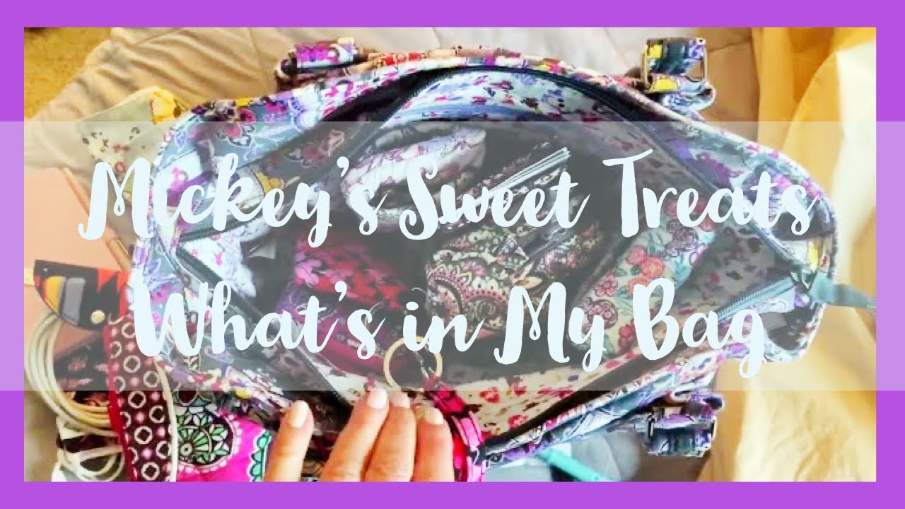 Vera Bradley Glenna Mickey’s Sweet Treats