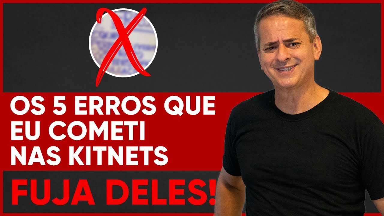 Os 5 erros que eu cometi nas Kitnets
