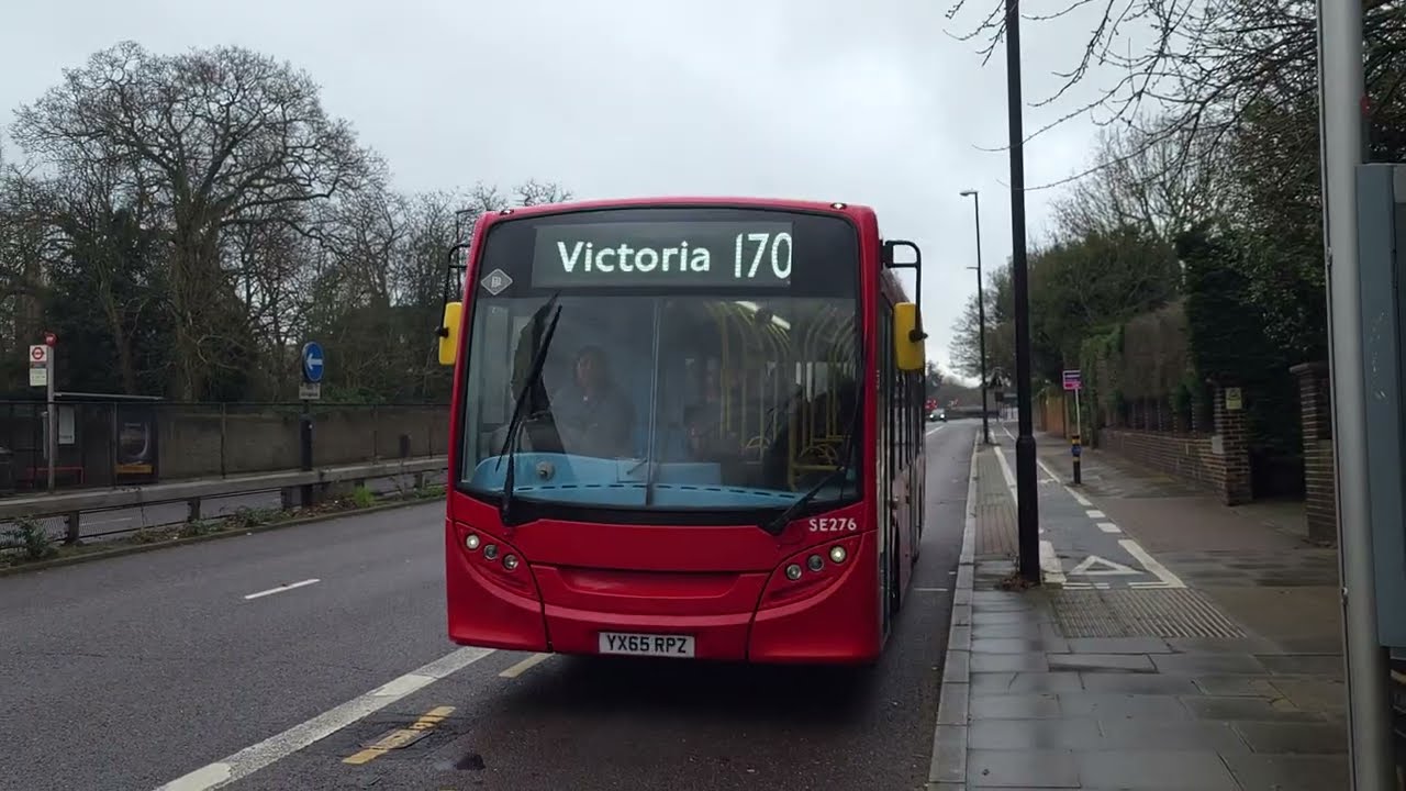 (TFL) 170 To Victoria Arriving at West Hill / Beaumont Road 20/02/26 (4K)