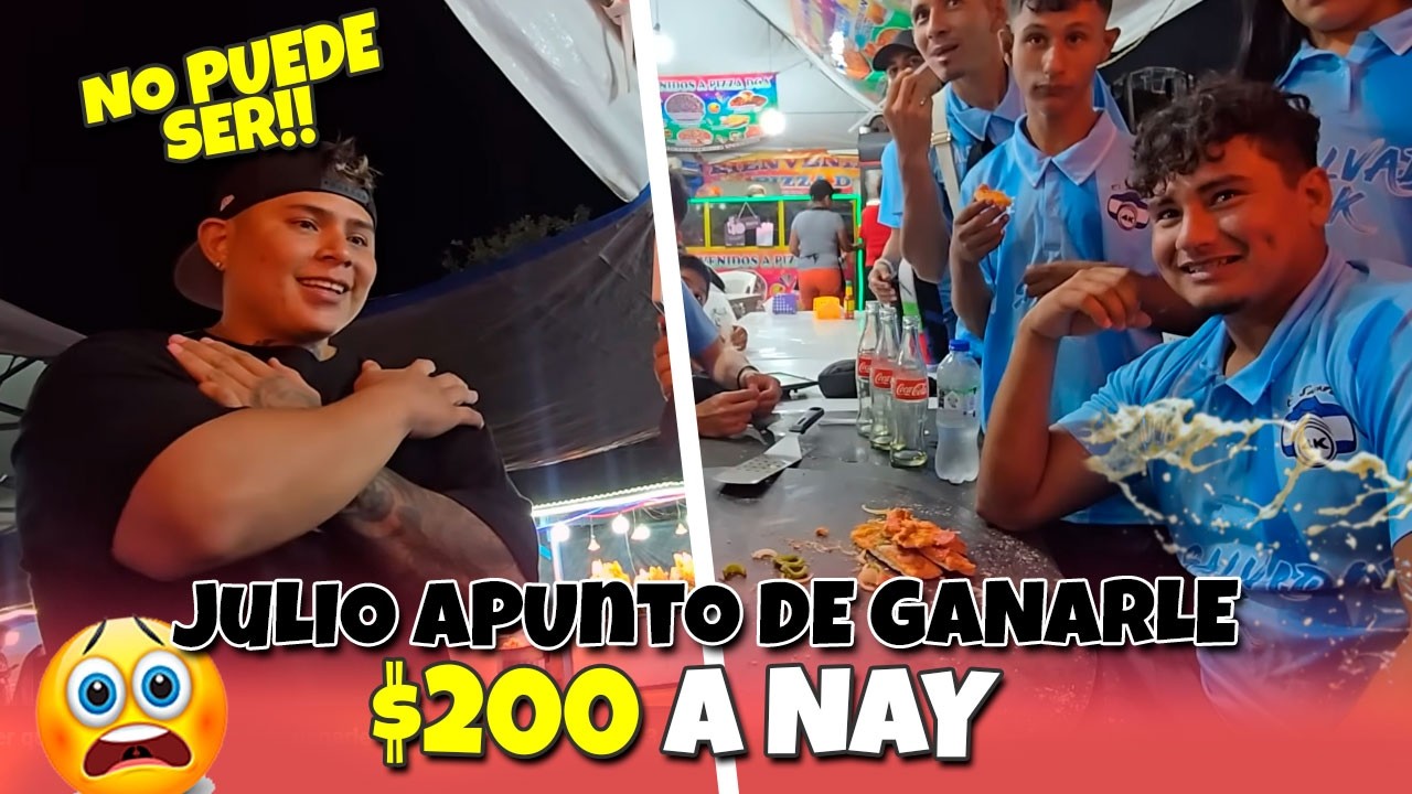 Nay no puede creer que Julio esté a punto de ganarle los $200. Solo le quedan 3 pedazos para ganar🏆 
