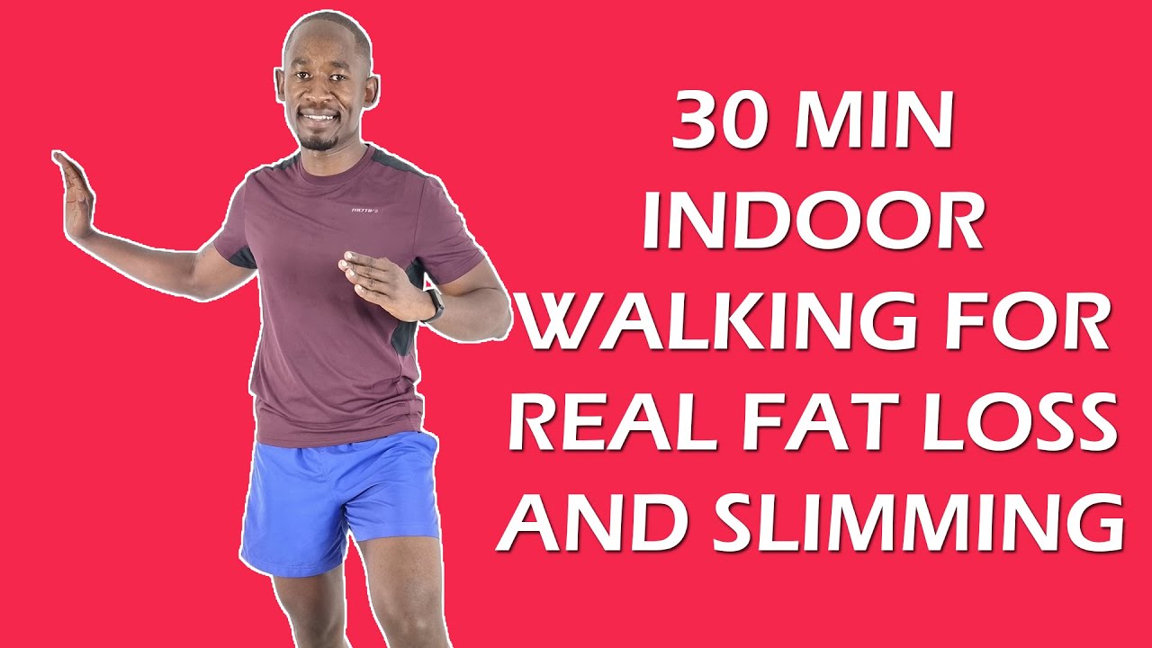30 Minute Indoor Walking Workout for REAL FAT LOSS and SLIMMING