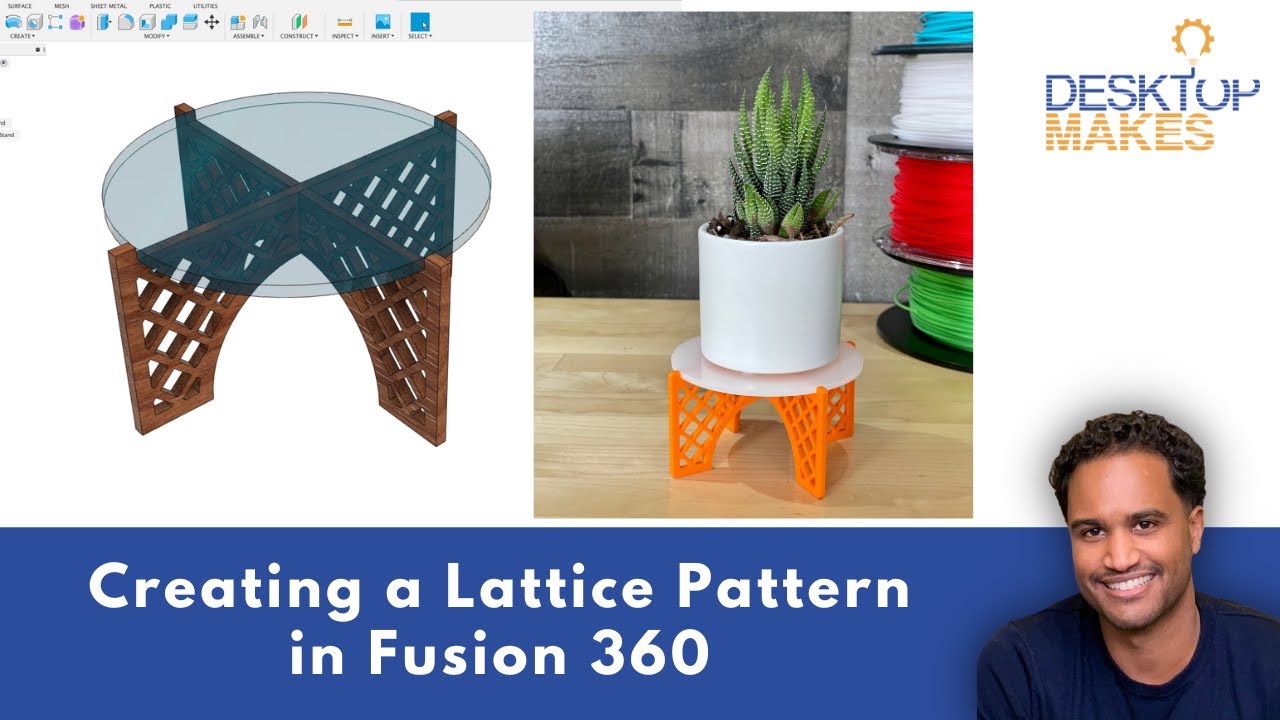 How to Lattice Pattern in Fusion 360