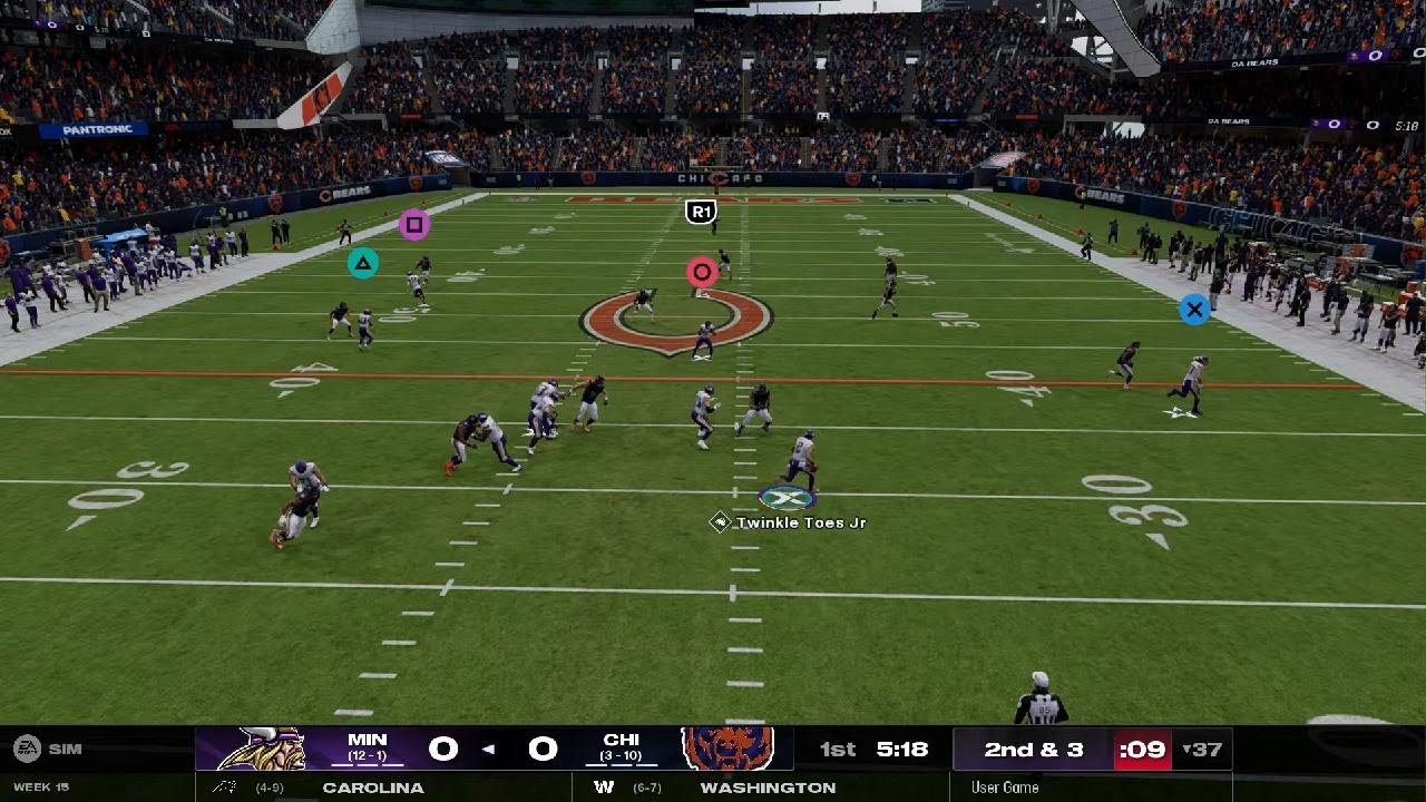 We went against Chicago Bears.