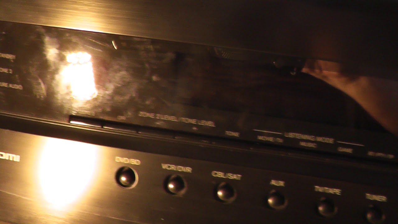 ONKYO TX-SR507 standby light flashing