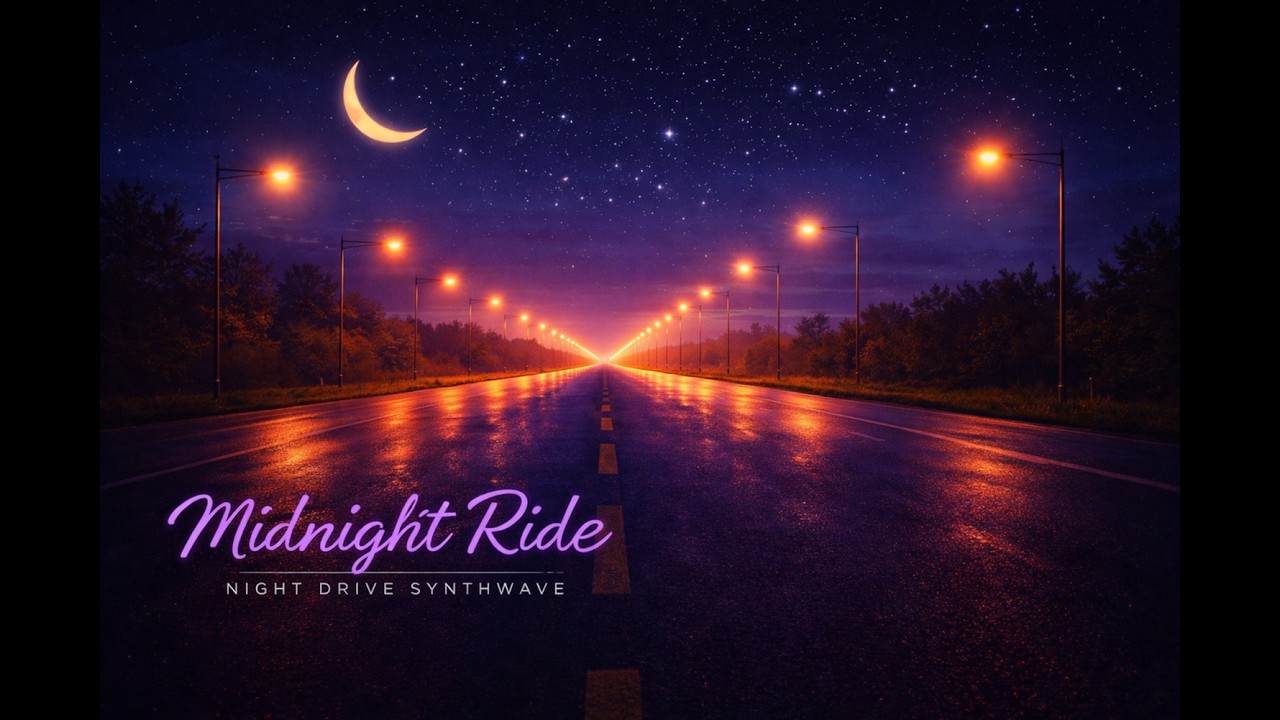 Night Drive Synthwave 🌙 Neon Infinity | 1 Hour Retrowave Mix