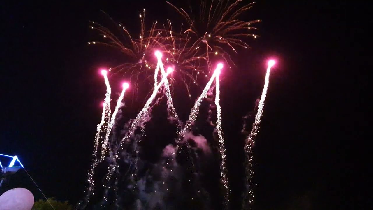 Fogo de Artifício  Largo da Porta Nova Festa das Cruzes 2022
