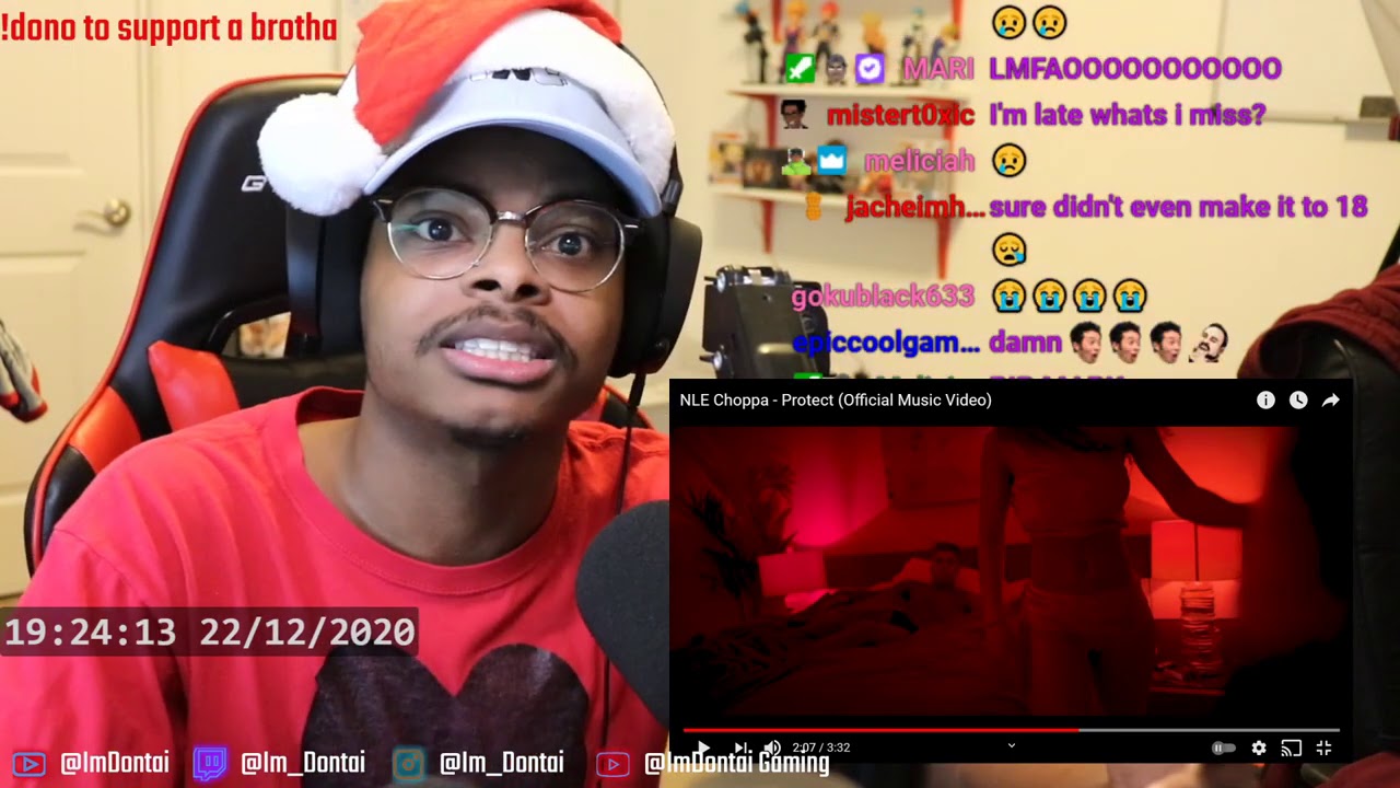 ImDontai Reacts To NLE - Protect Music Video