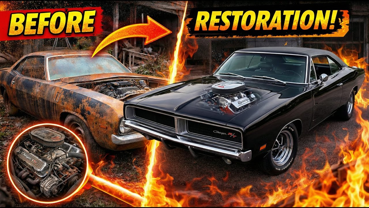 FULL Restoration of a Classic Dodge Charger R/T | Insane Muscle Car Comeback