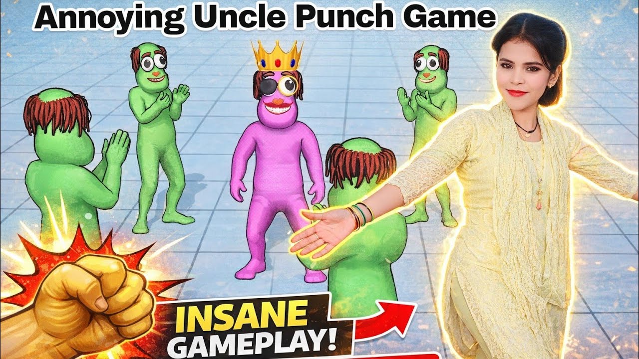 🤜🏃🤛annoying uncle punch game Live 🥊🔴  karo like karo 👍🥊#boxing 🥊@sita97kumari