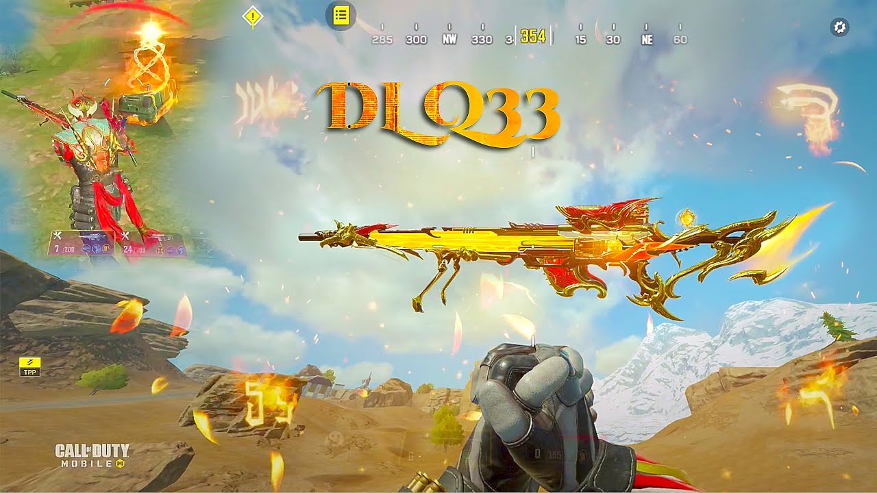 *NEW* Mythic DL-Q33 LOTUS FLAMES is Best Mythic Sniper 😍