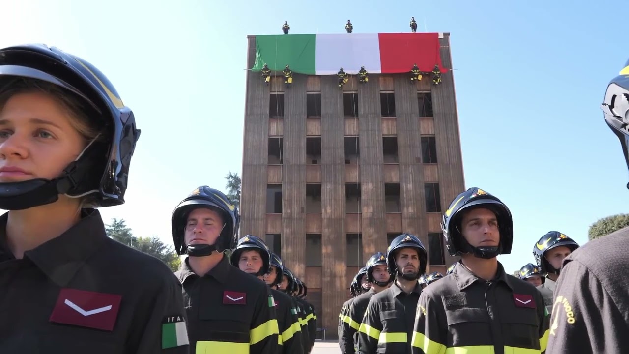 ROMA - GIURAMENTO 94° CORSO ALLIEVI VIGILI DEL FUOCO