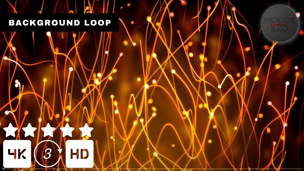 Luxury Particle 4K Visual Loop (Silent) | Ambient Party Background | Seamless Loop