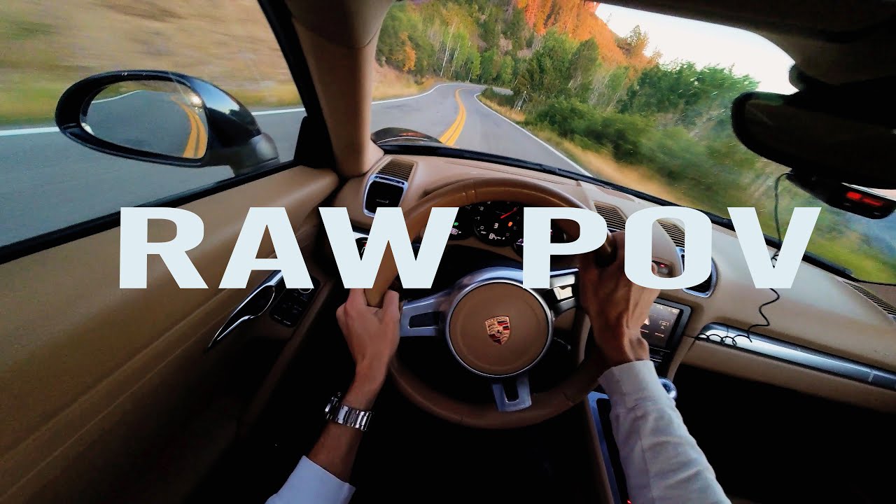 Empty Mountain Road Driving - Flat Out / 981 Porsche Cayman 4K POV