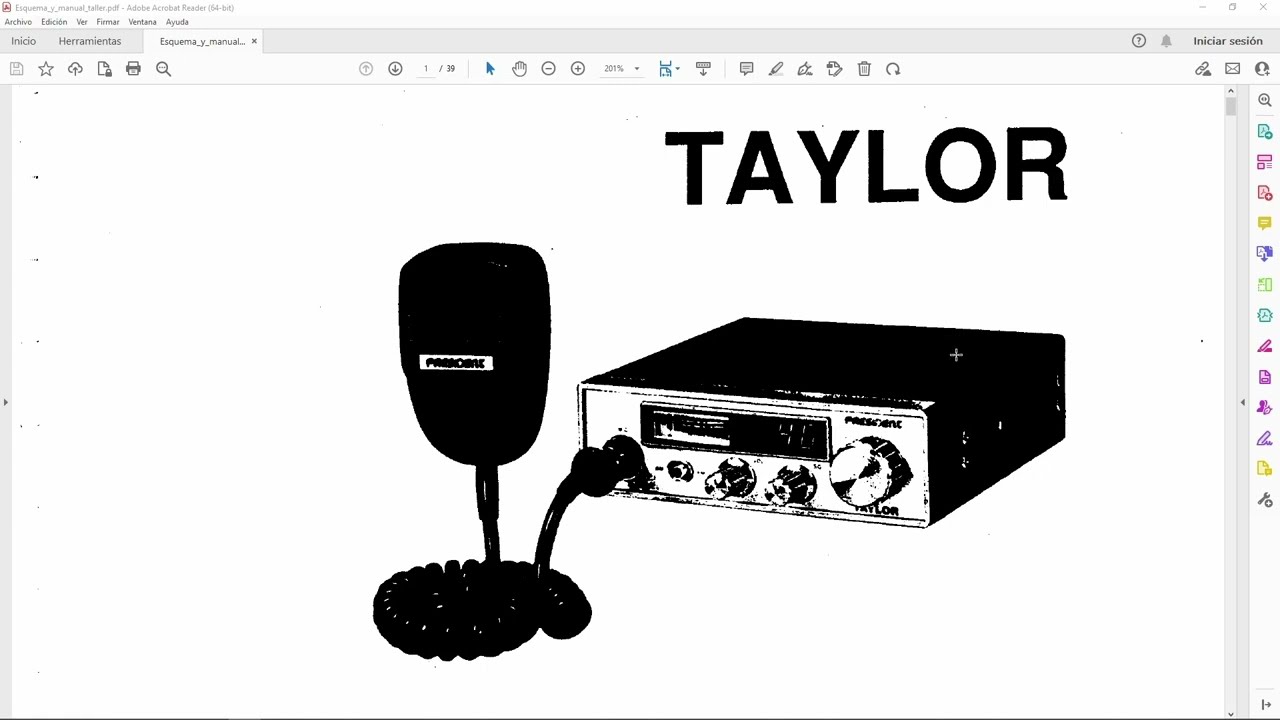 Ajustes President Taylor
