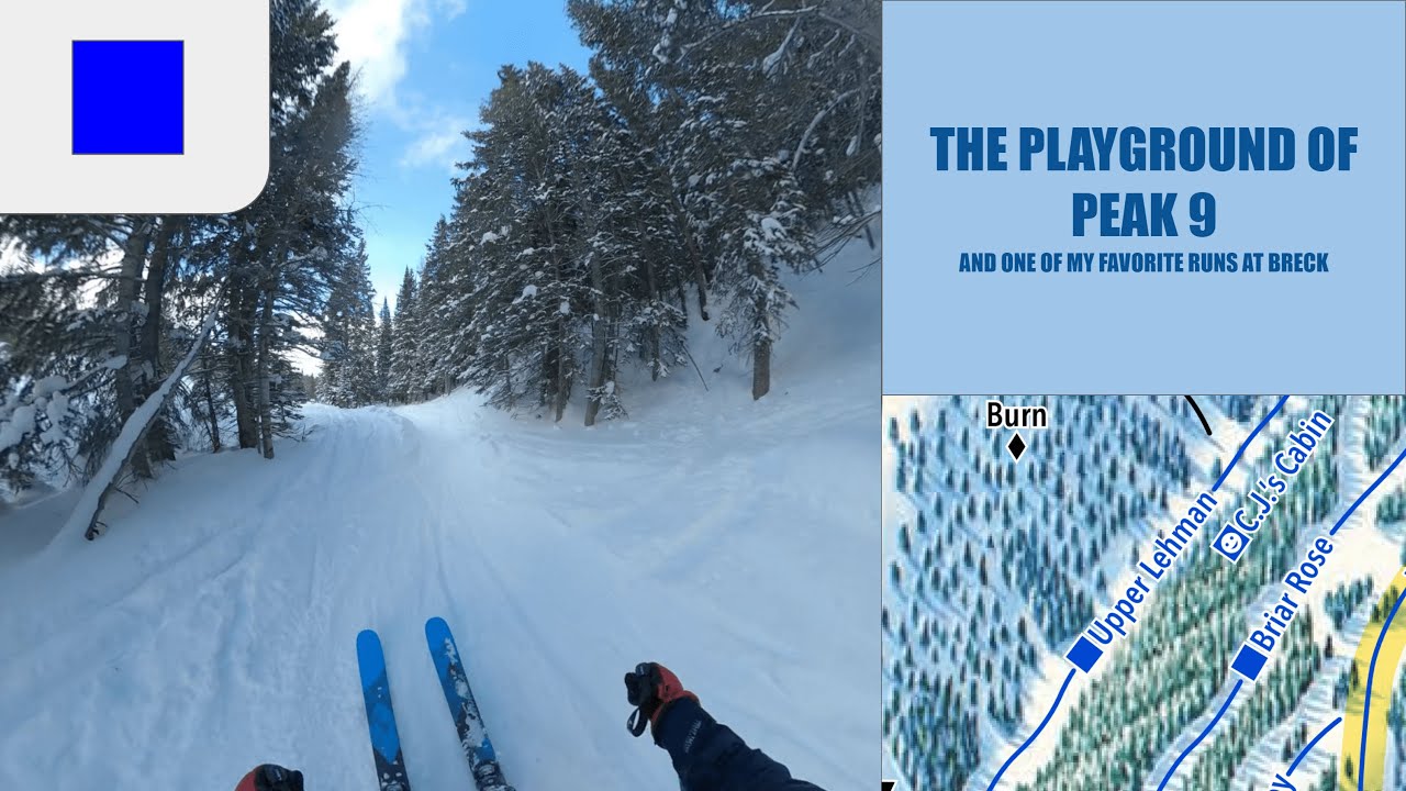 Upper Lehman (The Most Fun Blue Run) - Breckenridge