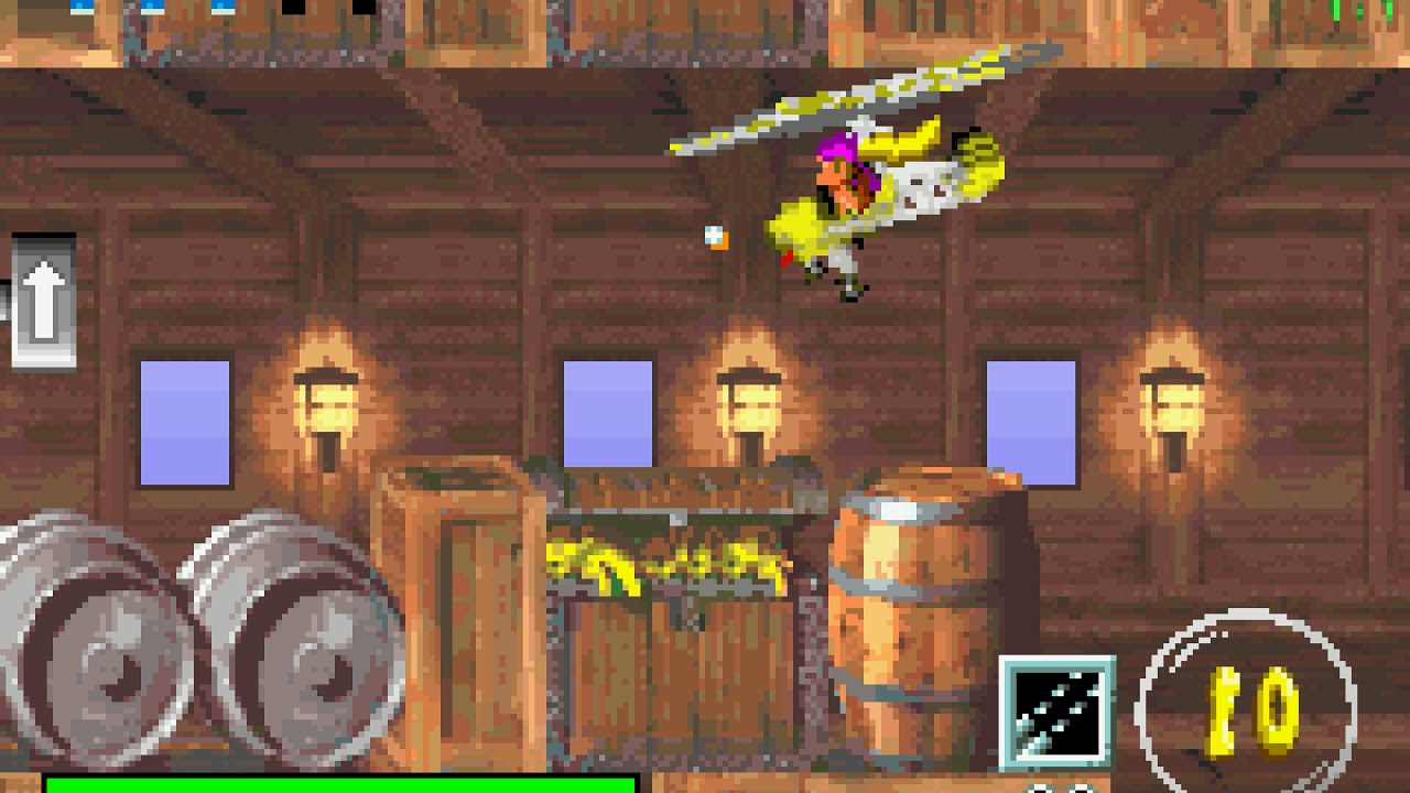 Donkey Kong Country 2 (GBA) - Funky's Flights - Kongnapped 2