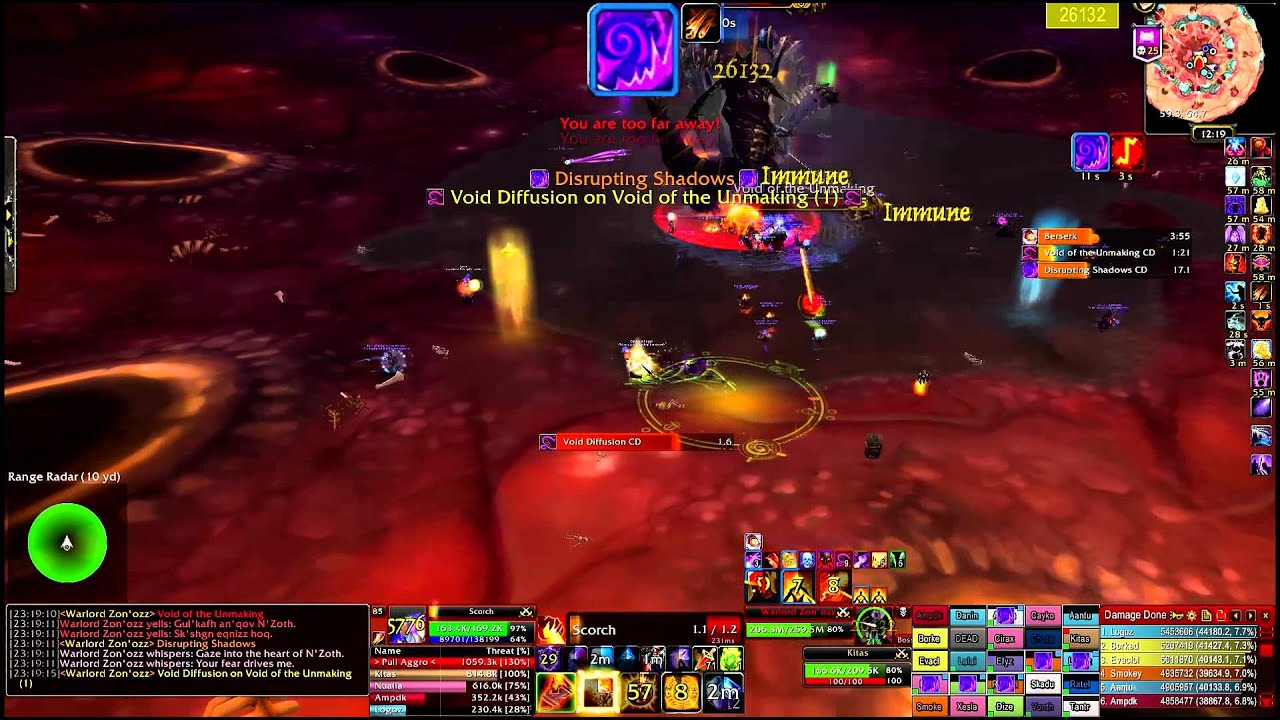 Warlord Zon'ozz 25man Heroic - Raiding Rainbows (Mage PoV)