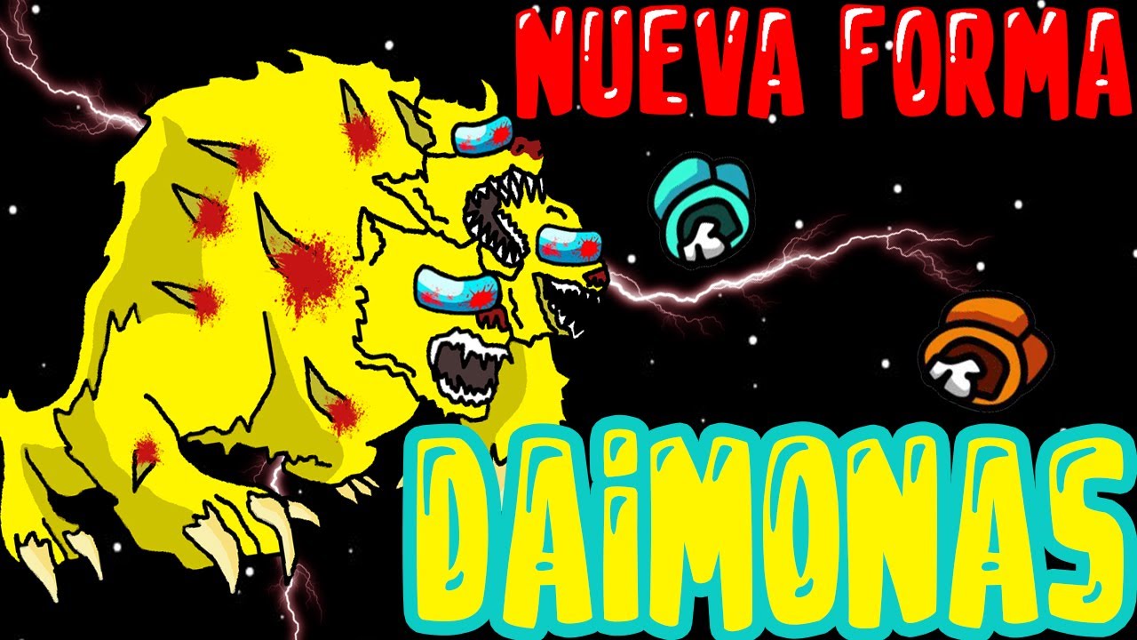 😱DESCUBRO la NUEVA FORMA de DAIMONAS el IMPOSTOR DEVORADOR en AMONG US (MI HISTORIA⚠️) | mapaxe