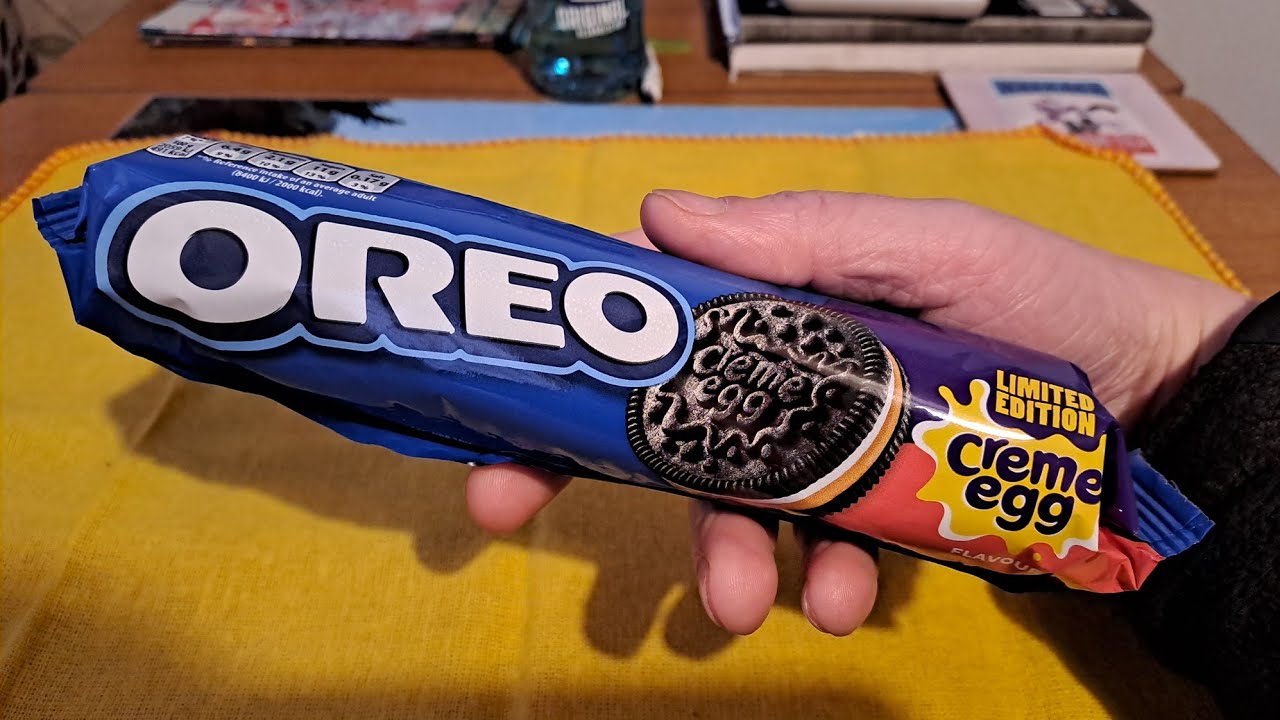 Oreo. Creme Egg. (UK). Taste Test. Review. |WebbWatch.