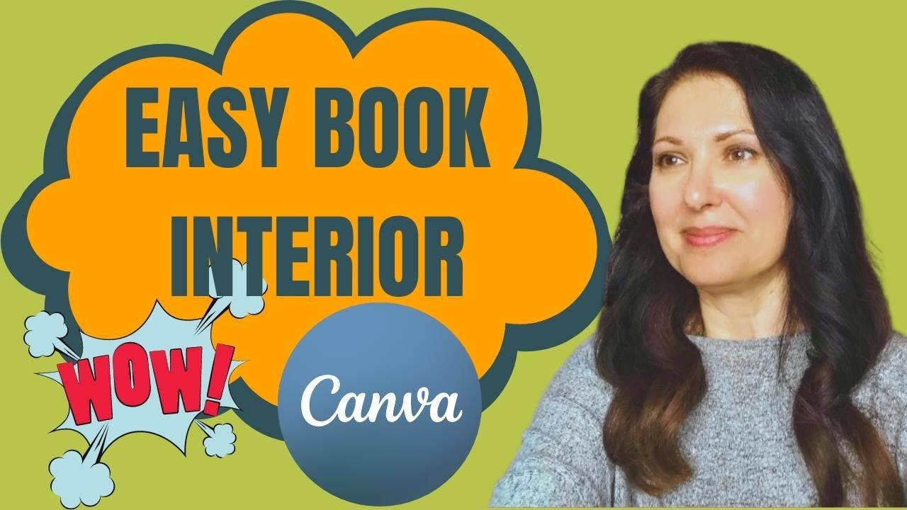 How To Create An Interior With Canva For Your No Low Content Books - easy and quick - Amazon kdp