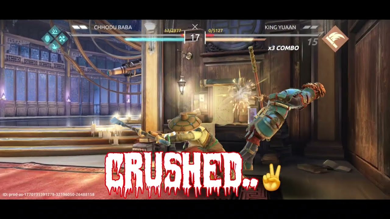Crushed the enemy stronger to me||arena
