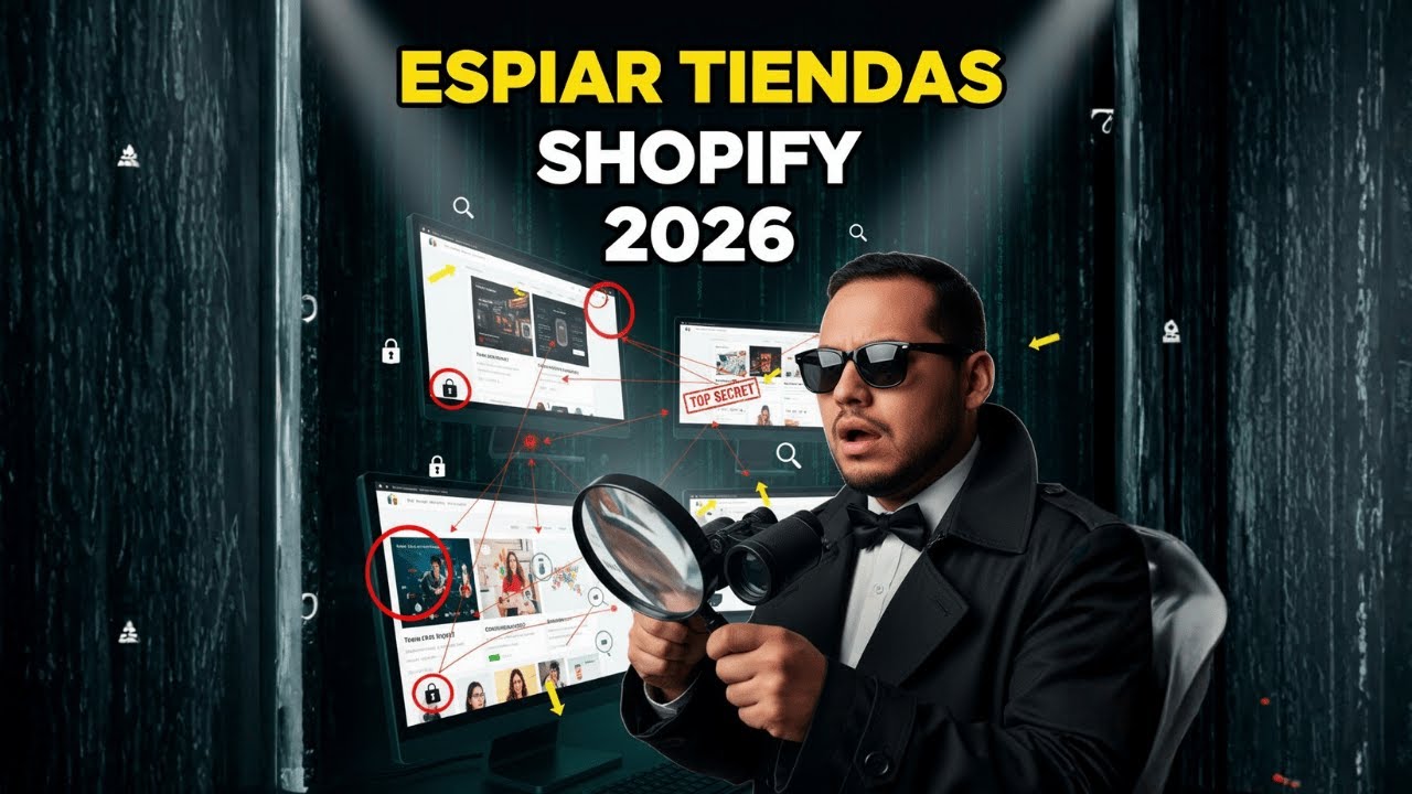 &iquest;C&oacute;mo espiar a otras tiendas Shopify en 2026?