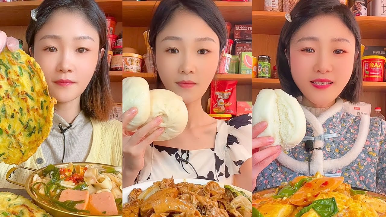 1 Hour ASMR Mukbang | Satisfying Eating Sounds for Sleep, Relaxation & Study #1056