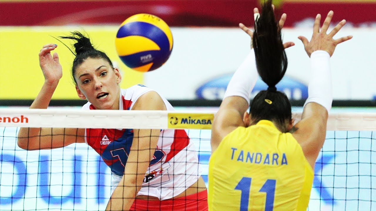 Volleyball Battle: Tijana Boskovic VS Tandara Caixeta. Who will you choose? YouTube Vote!