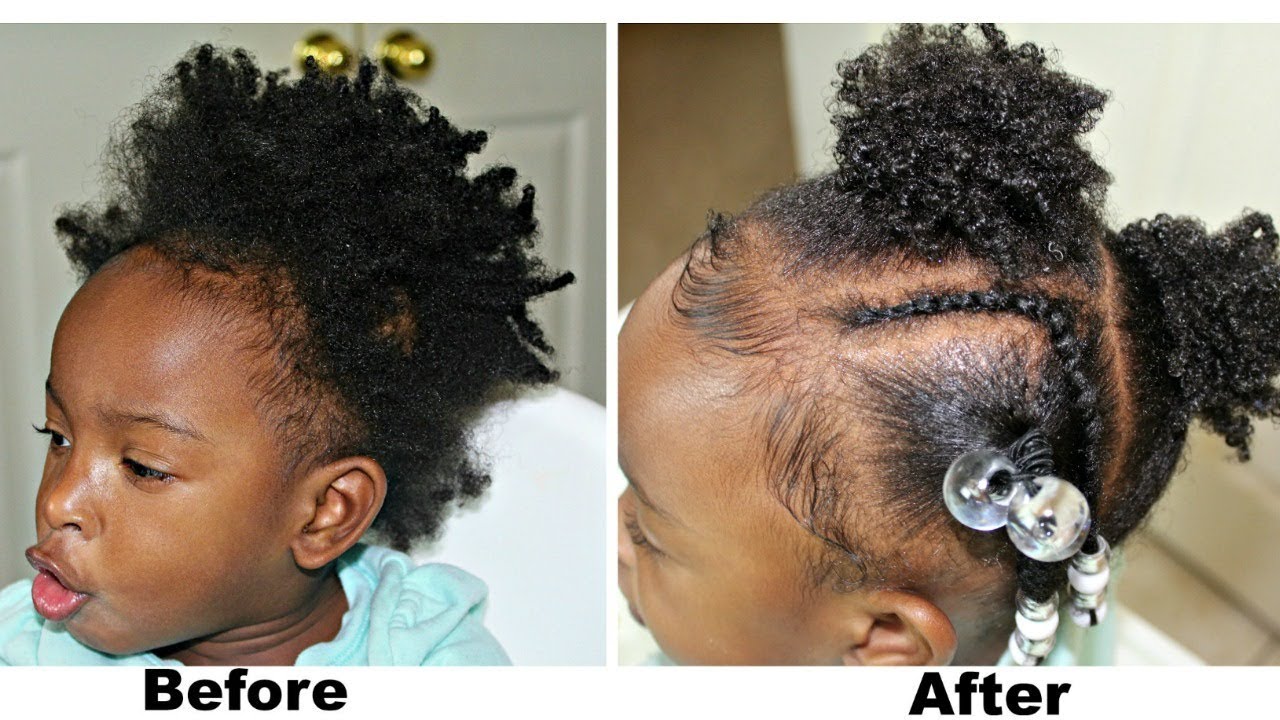 How I Moisturize and Style my Toddler's Dry Type 4 Hair! (Kids Natural Hair Care)