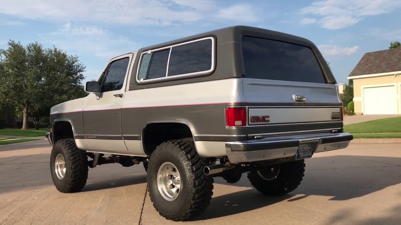 1991 GMC Jimmy Full Size 4x4 Blazer All Original $14,900