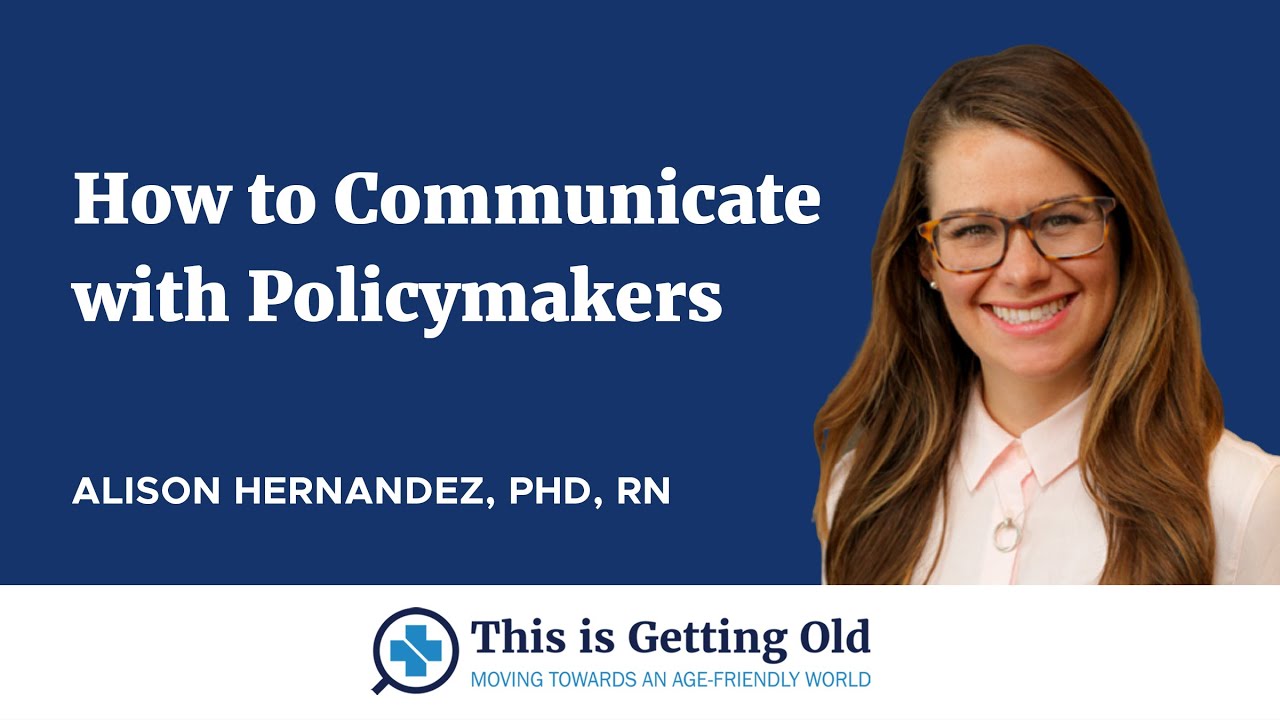 How to Communicate with Policymakers