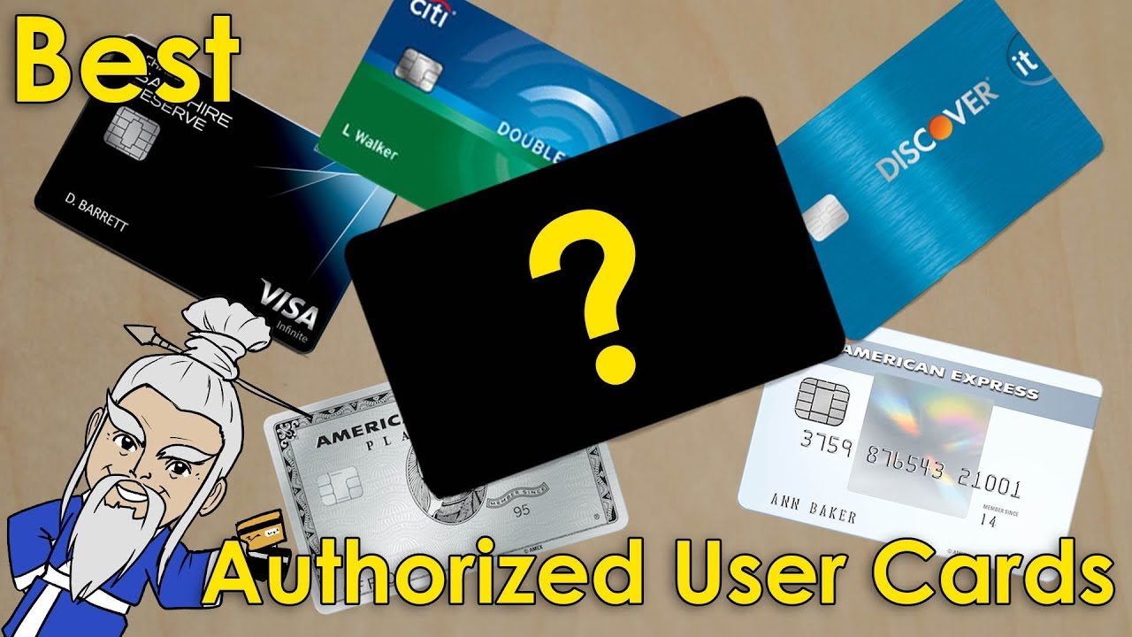 What is the Best AUTHORIZED USER CARD for CREDIT BUILDING?