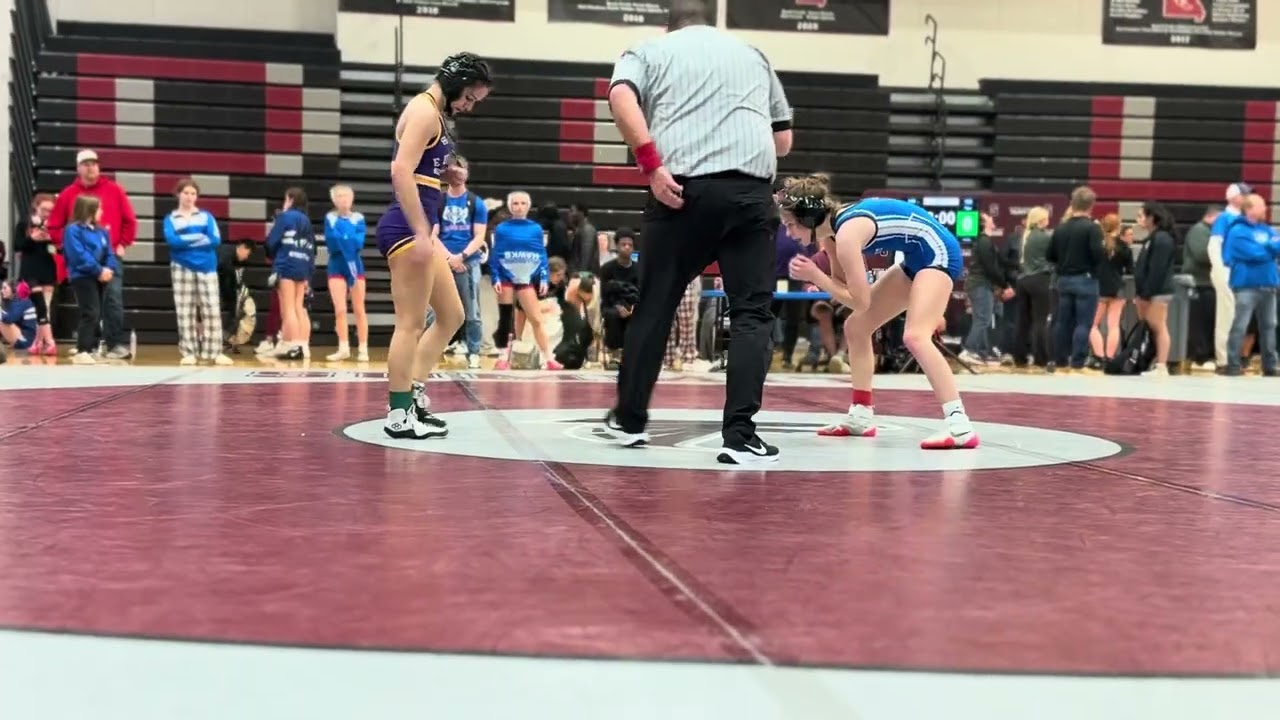 1-3 🔥 Mia Fijan Velasquez Takes 3rd Place | Varsity Girls Wrestling | 100 lbs