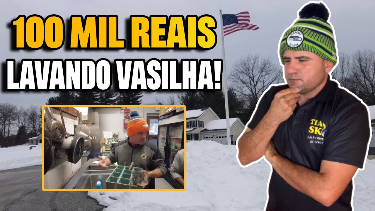 JUNTAR 100 MIL REAIS LAVANDO VASILHA EM 6 MESES ?
