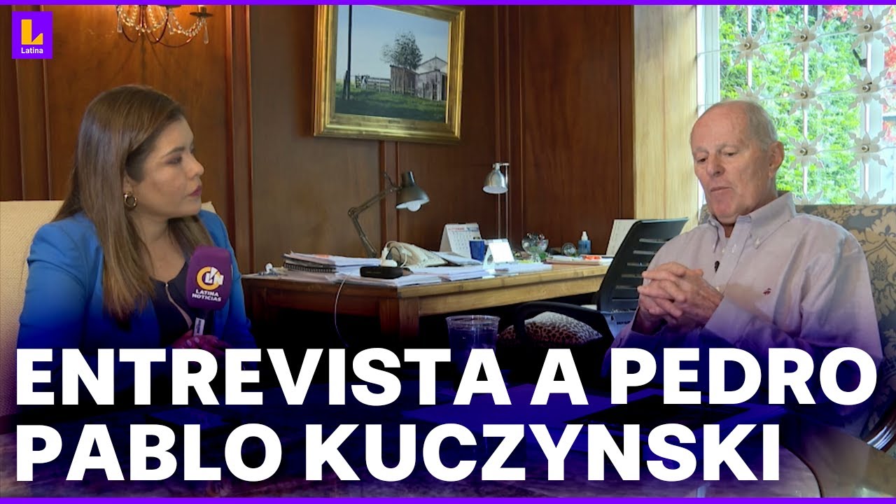 Pedro Pablo Kuczynski: Entrevista exclusiva para Latina presentando su libro 'Tarea incompleta'