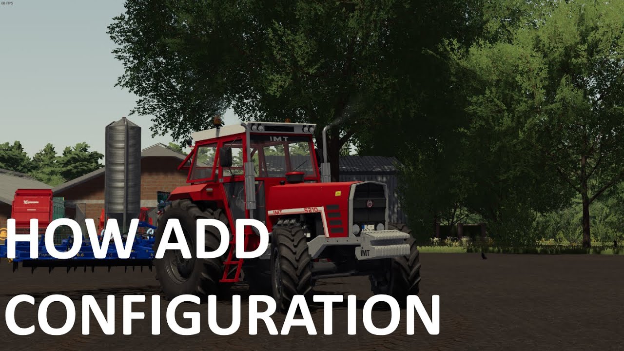 How add configuration FS22 (Cro,Srb,Bih)