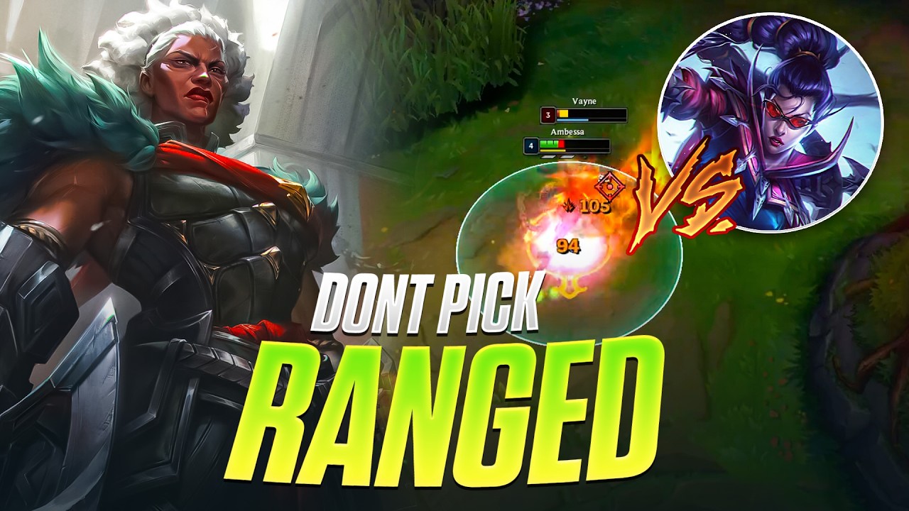 JUST PICK AMBESSA INTO RANGED TOP