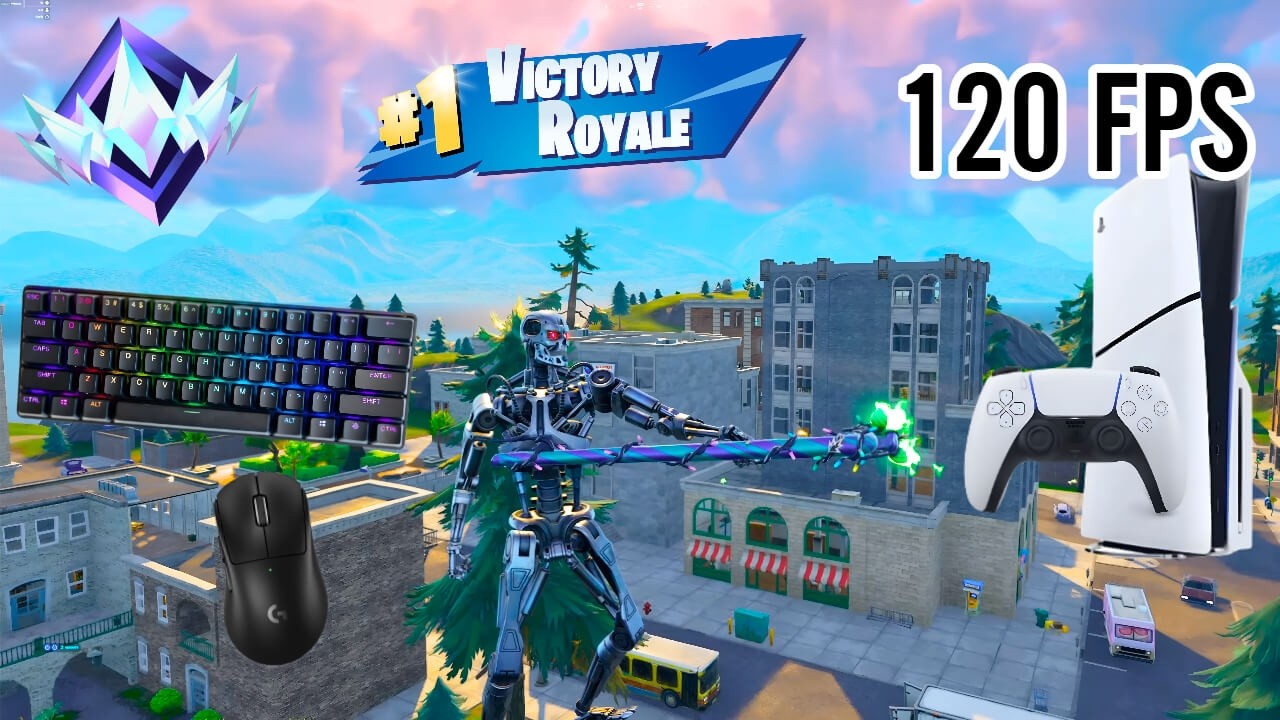 Fortnite Unreal Ranked Reload On Ps5  | Keyboard & Mouse Gameplay | 120 FPS | 4K