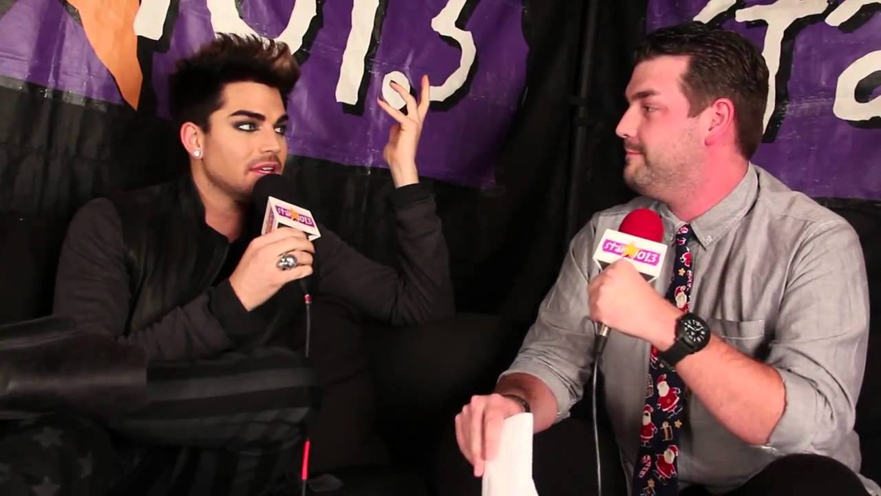 Adam Lambert- 2012 Jingle Ball interview