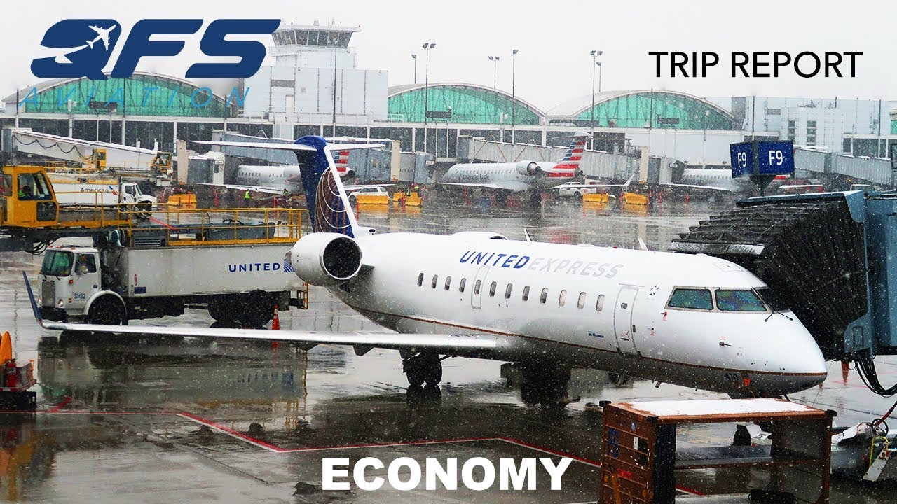 TRIP REPORT | United Express - CRJ 200 - White Plains (HPN) to Chicago (ORD) | Economy
