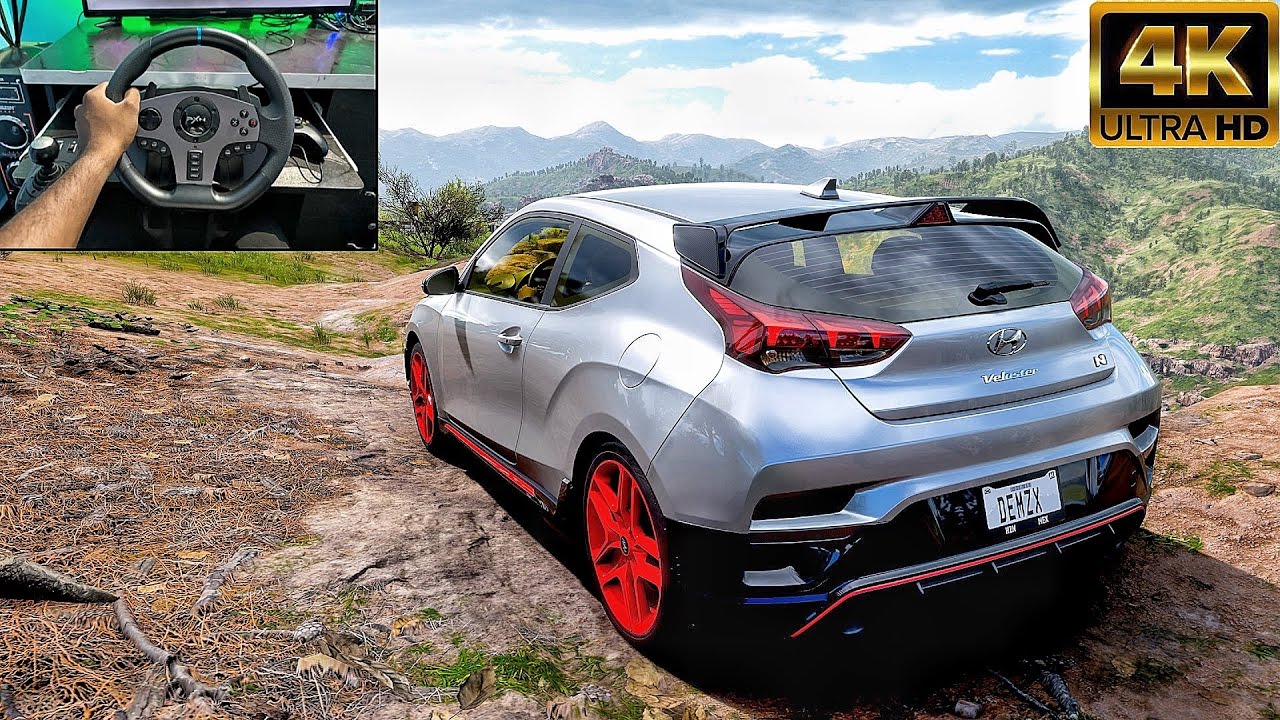 Hyundai Veloster N | Forza Horizon 5 | PXN V9 Steering Wheel Gameplay