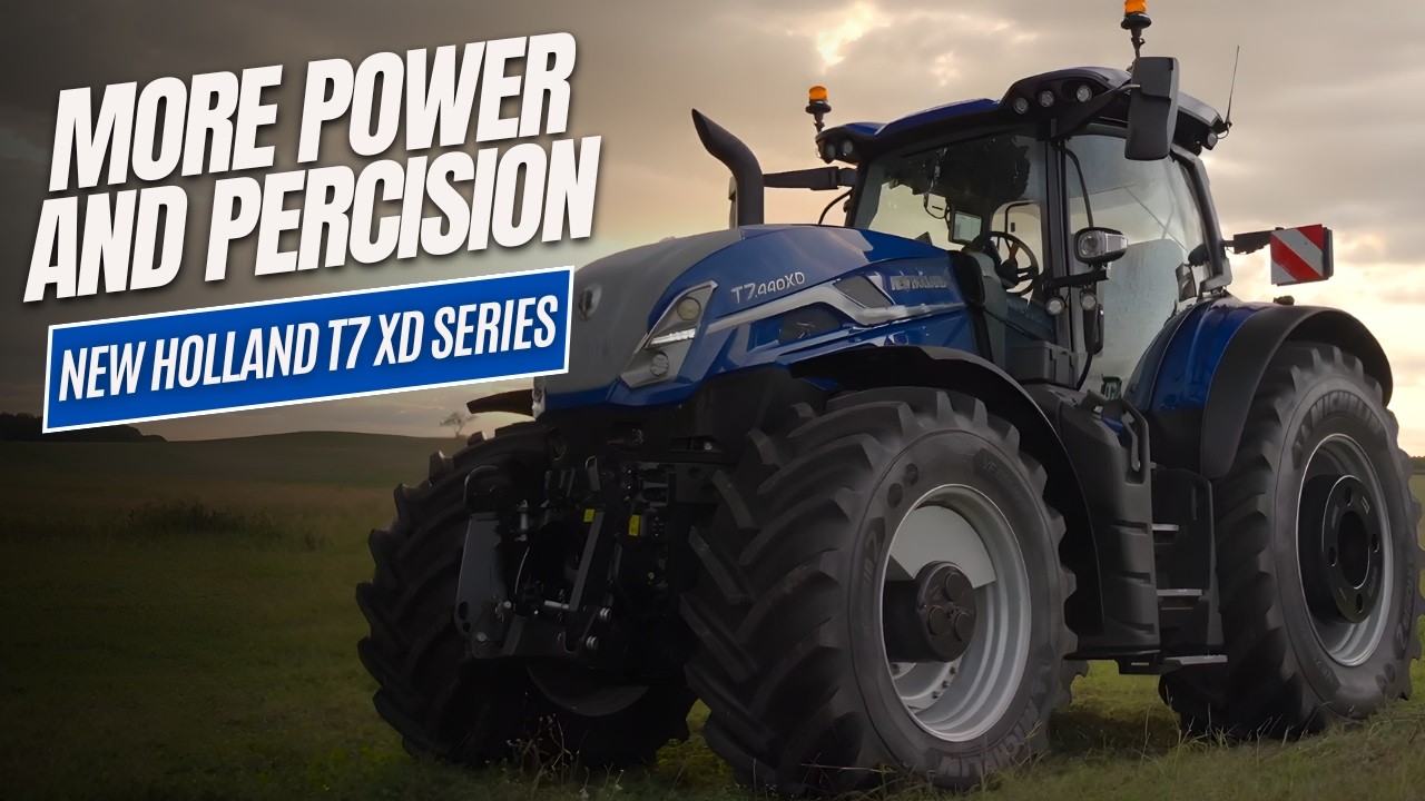 New Holland’s FASTEST Tractor Yet? The All‑New T7 XD Series