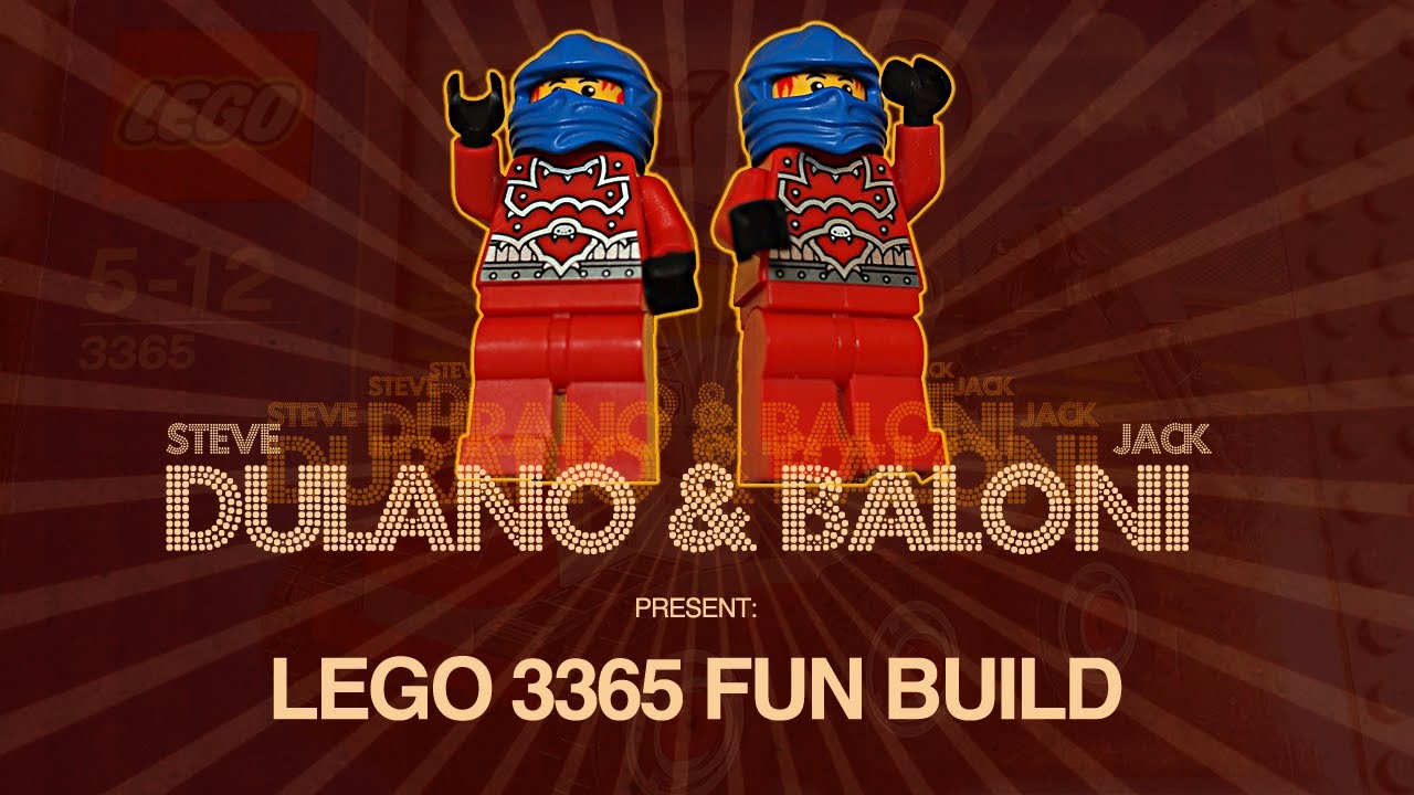 Dulano and Baloni present: LEGO 3365 Space Moon Buggy aka Lunar Rover fun build