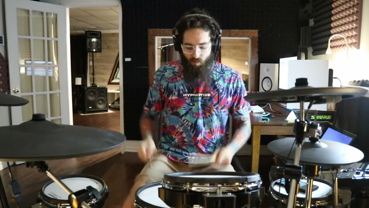 Memphis May Fire - Make Believe Drum cover
