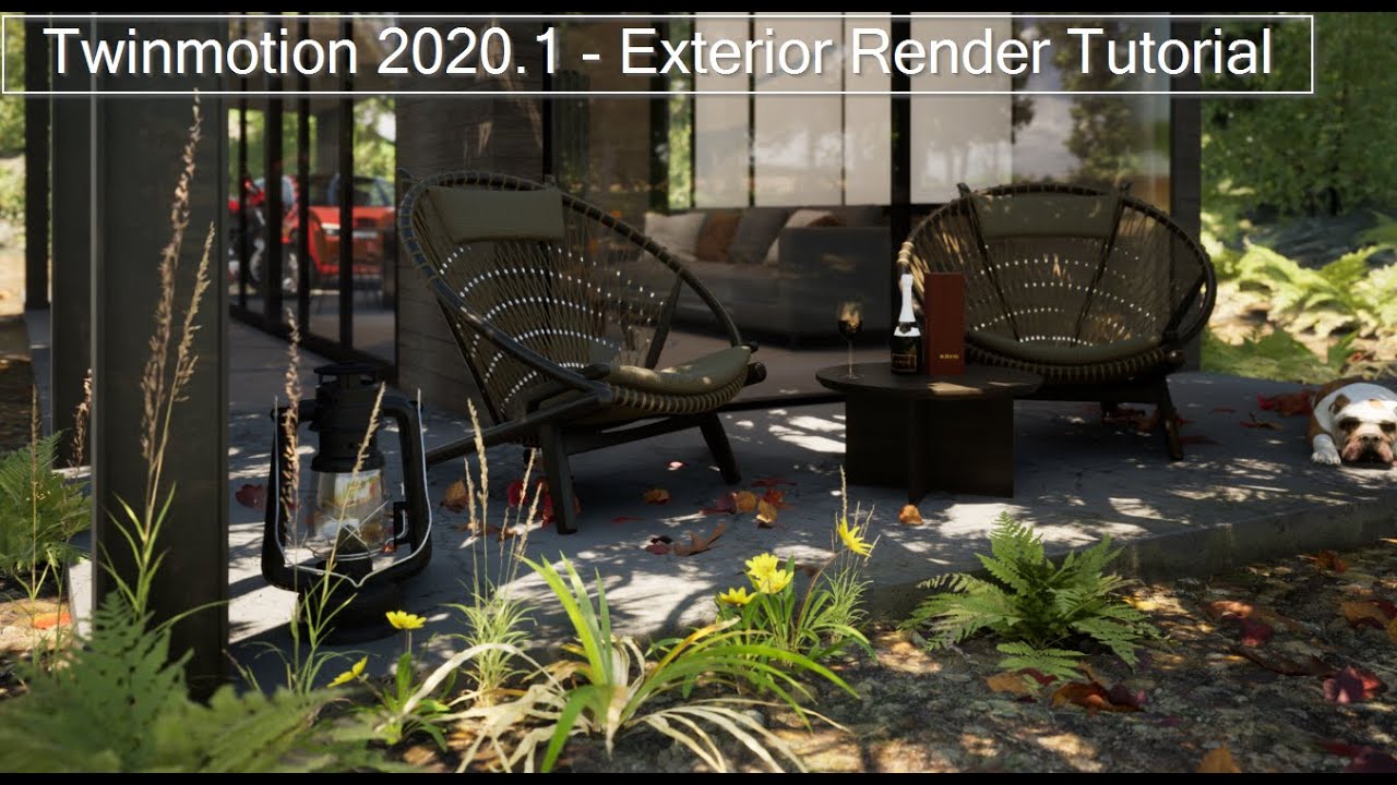Twinmotion 2020.1 - Exterior Render Tutorial