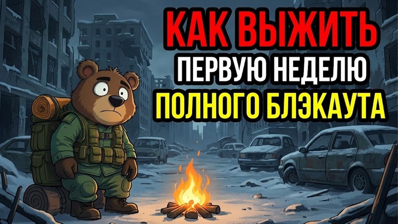 ПОЛНЫЙ БЛЭКАУТ: Твой план спасения на первые 7 дней.