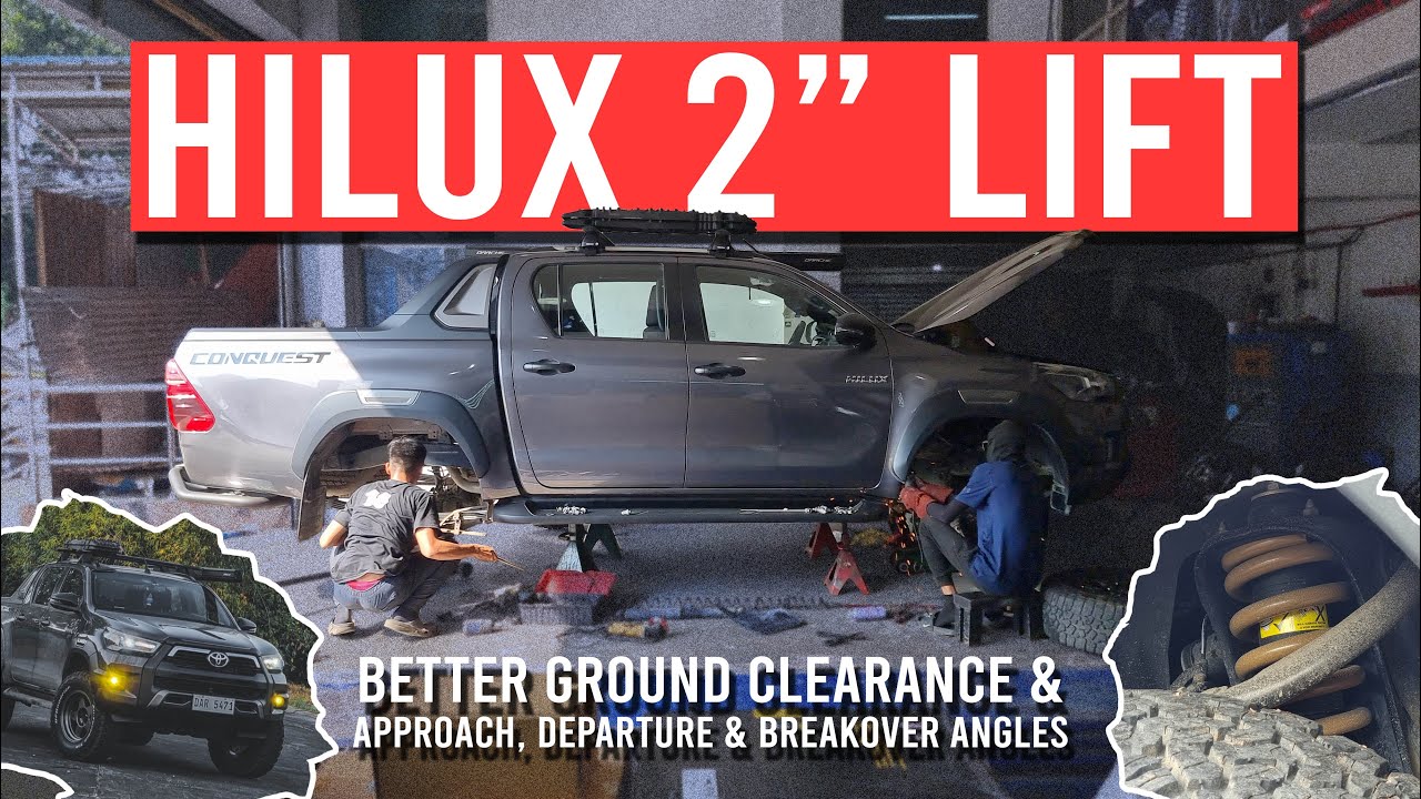 Поднятие Hilux для улучшения внедорожных качеств