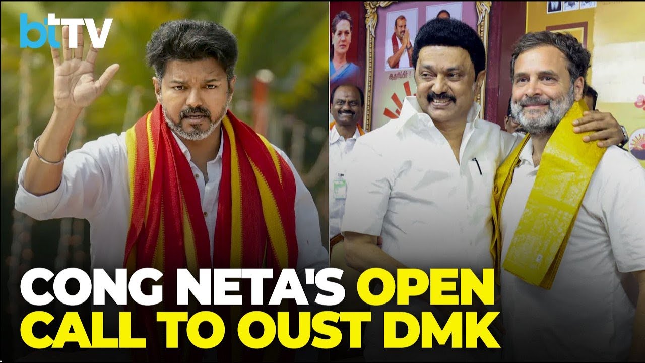 TN Polls Heat Up As Congress&ndash;DMK Rift Explodes Over Power Sharing And Vijay Factor