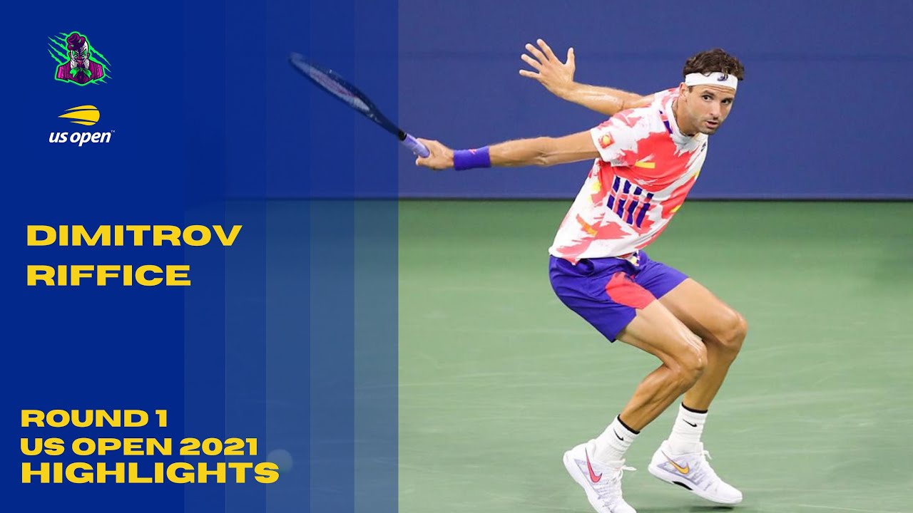 Grigor Dimitrov vs Sam Riffice (R1) US Open 2021 Highlights