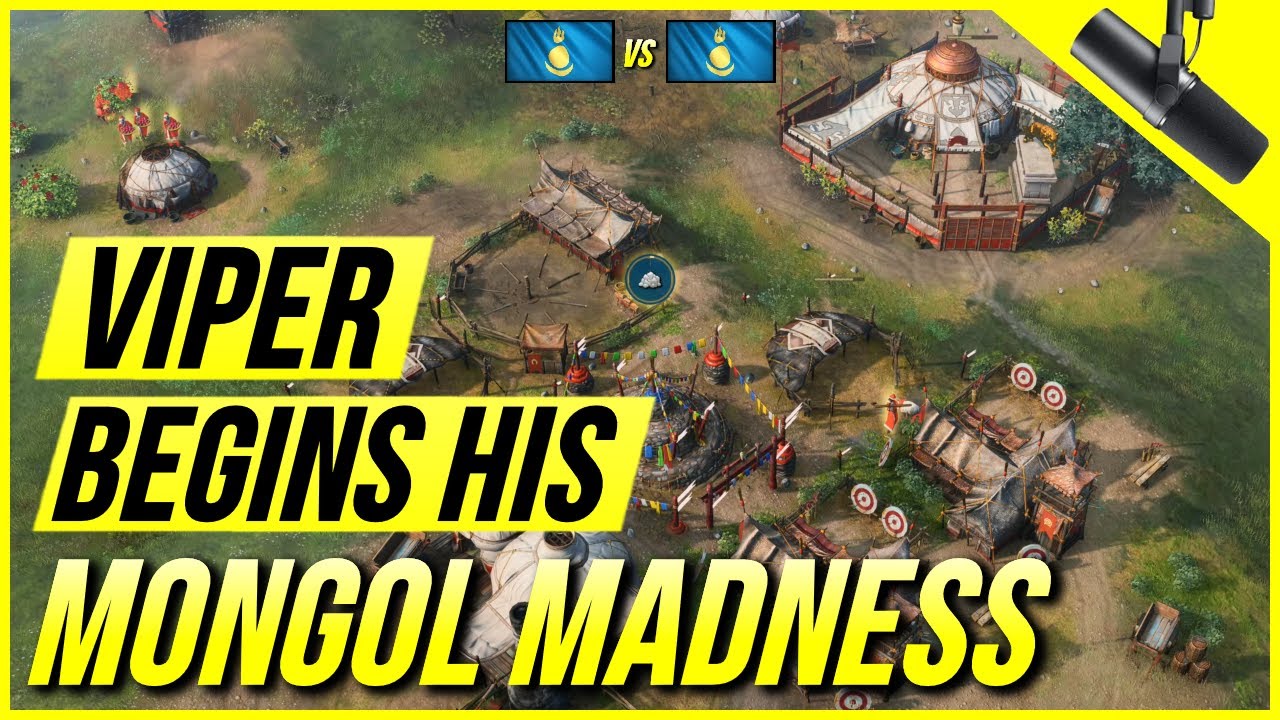 Age of Empires 4 - Viper FINALLY Plays The Mongols